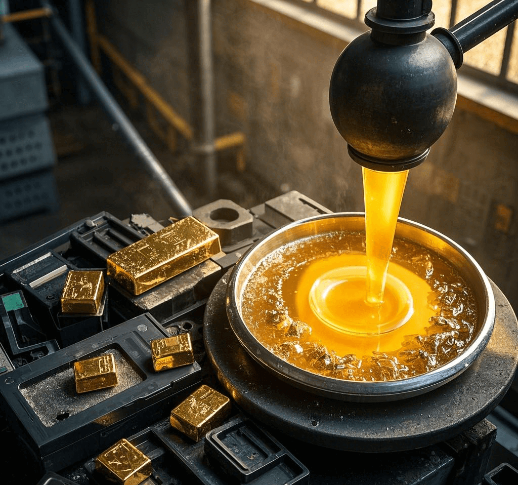 E-waste gold